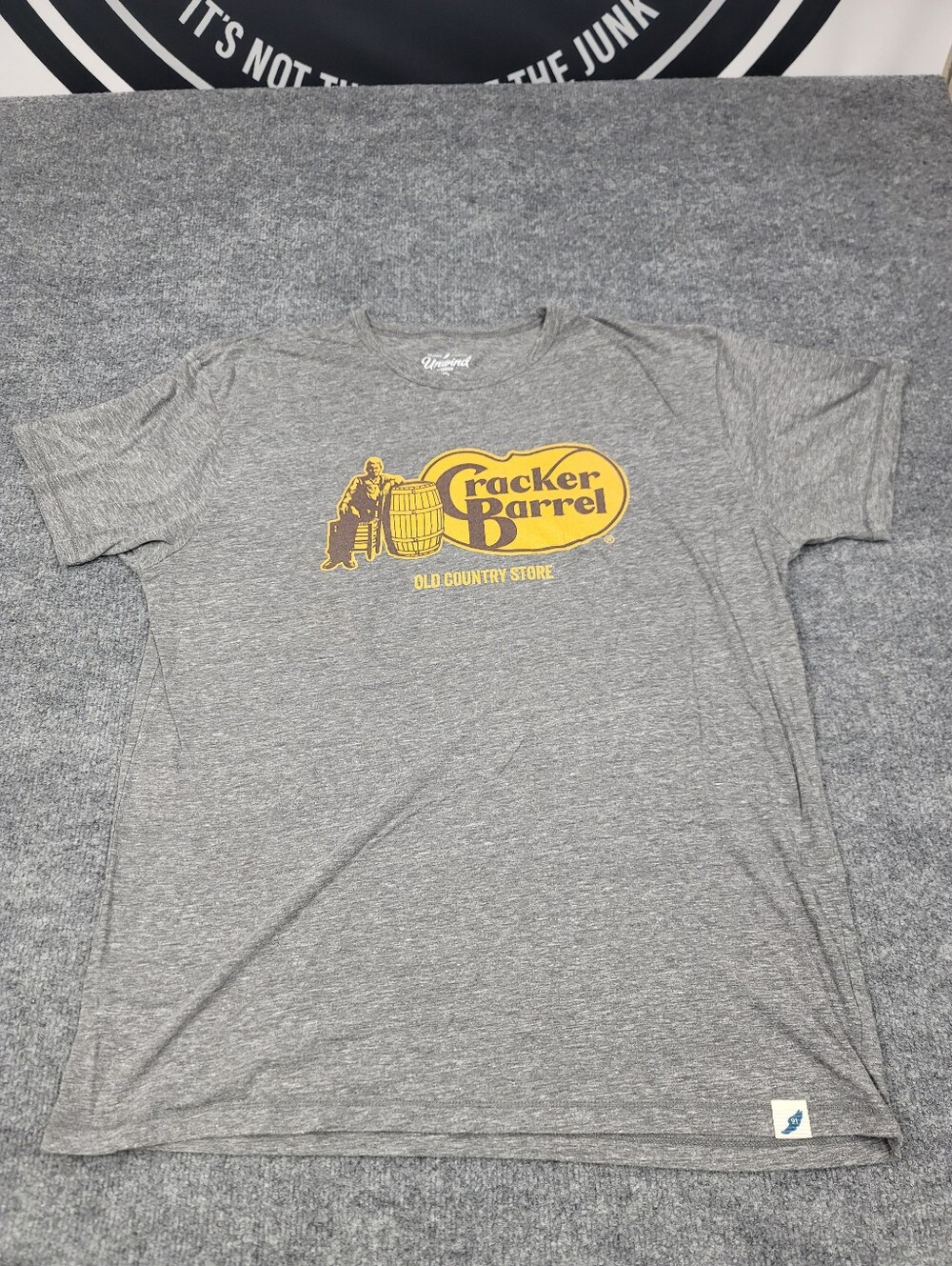 Unwind Cracker Barrel Old Country Store Mens Gray T-shirt Size 2XL